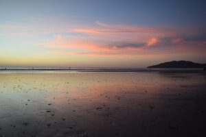 Playa Grande at dusk, Las Baulas National Marine Park, Costa Rica