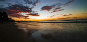 Sunset over Tamarindo Beach, Guanacaste, Costa Rica