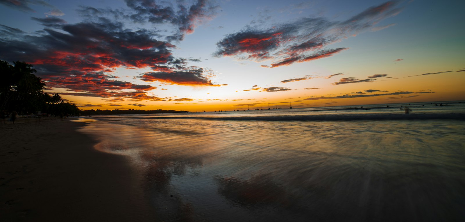 Sunset over Tamarindo Beach, Guanacaste, Costa Rica
